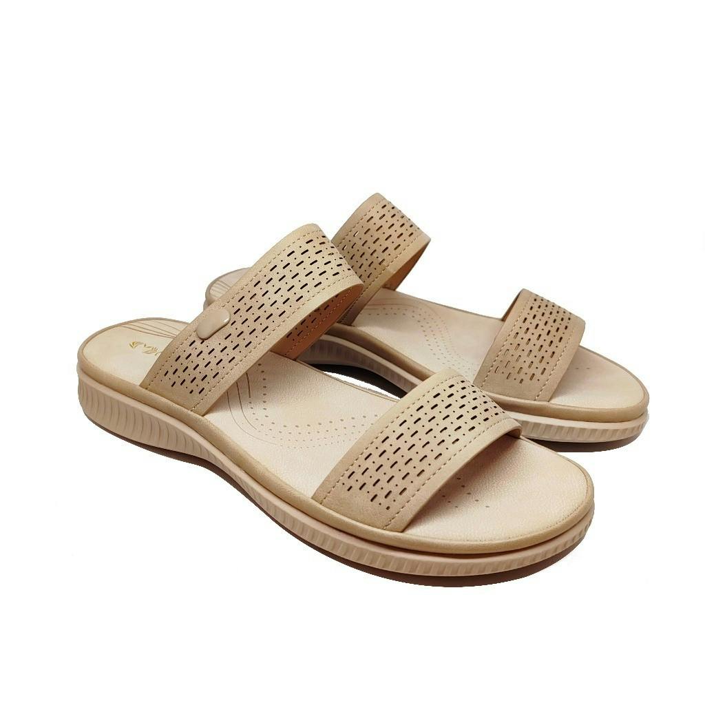 Gambar ke-8 produk SANDAL FLAT  | SANDAL DAILY | SANDAL SLIP ON WANITA  - MECER WTX 0617