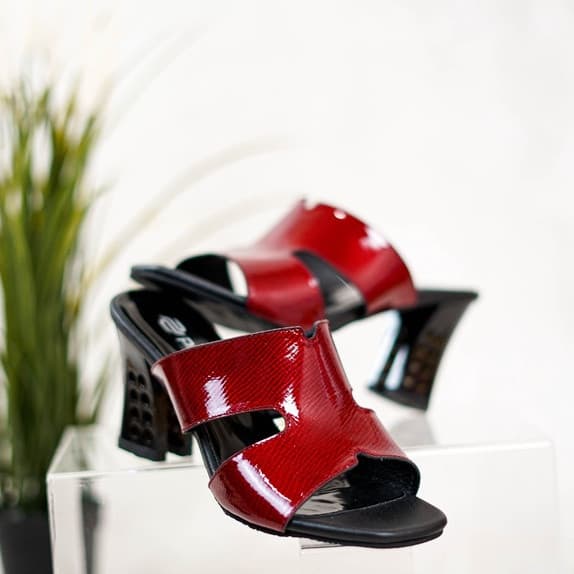 Thumbnail gambar ke-7 produk Pollux WPOBY 02 Sandal Heels Pollux | High Heels Wanita | Heels Chunky Wanita