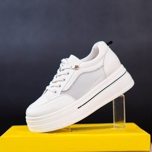 Gambar ke-6 produk POLLUX JINJU WDQ 861 - SEPATU SNEAKERS WANITA PUTIH KEKINIAN