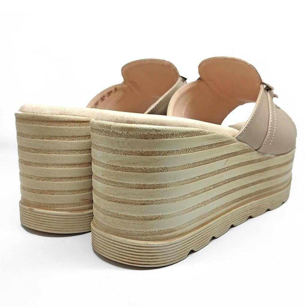 Gambar ke-1 produk POLLUX TERRA PINUS WPOGO 09 - SANDAL WEDGES WANITA | SELOP WEDGES | WEDGES WANITA HAK TINGGI