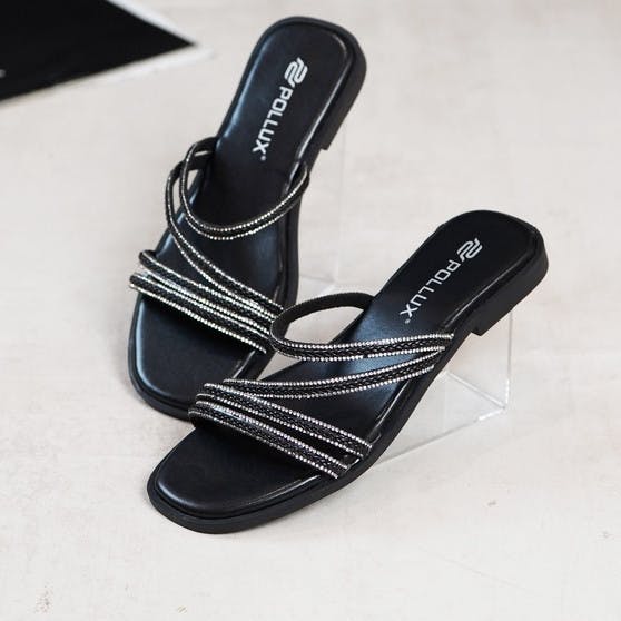 Thumbnail gambar ke-4 produk POLLUX DAILY WPOBX 25 - SANDAL SLIP ON WANITA | SANDAL TALI TREPES