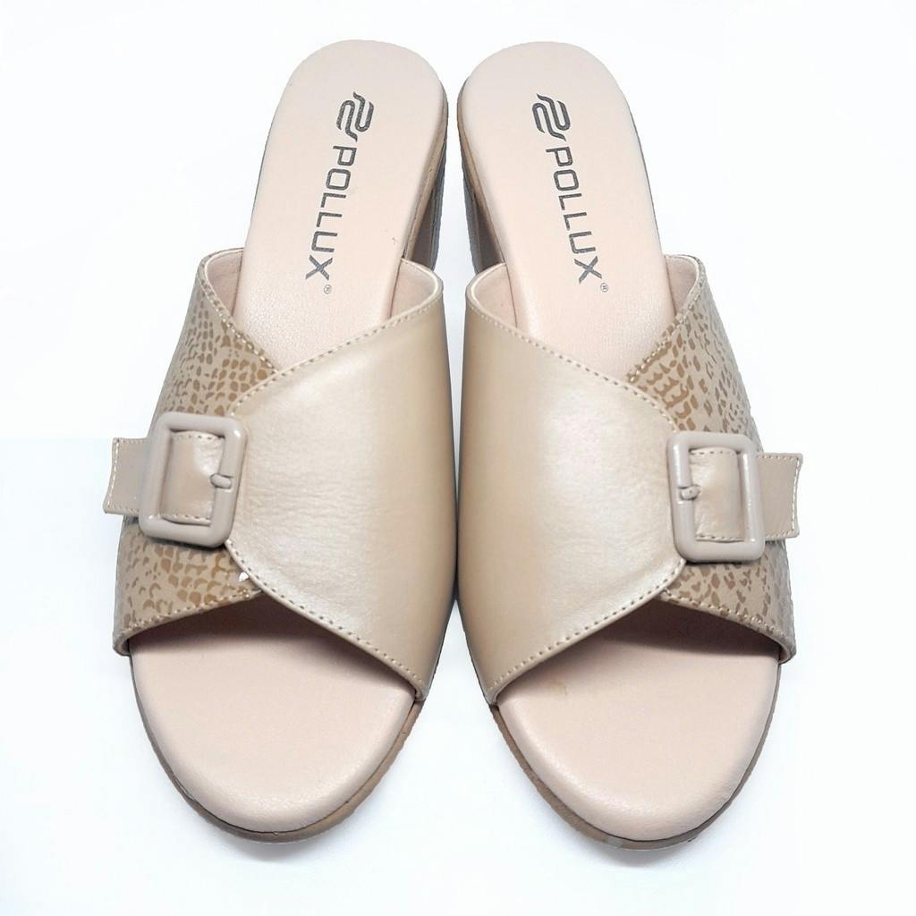 Gambar ke-1 produk POLLUX TERRA WENGE WOOD | POLLUX WPOHU 22 - SANDAL HEELS | CHUNKY HEELS | HEELS 5cm