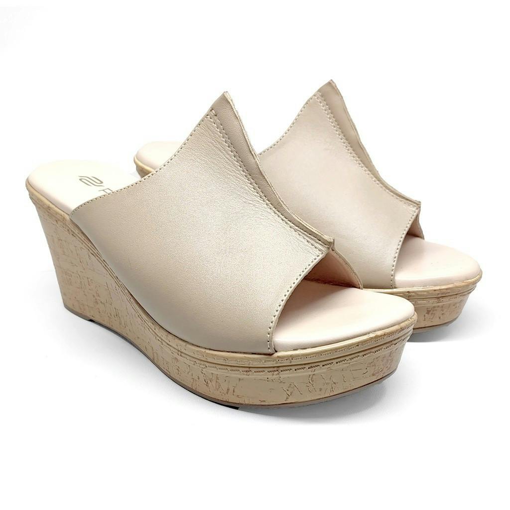 Gambar ke-10 produk POLLUX TERRA EK GABUS WPOKT 10 - SANDAL WEDGES | SELOP WEDGES | WEDGES WANITA BAHAN KULIT