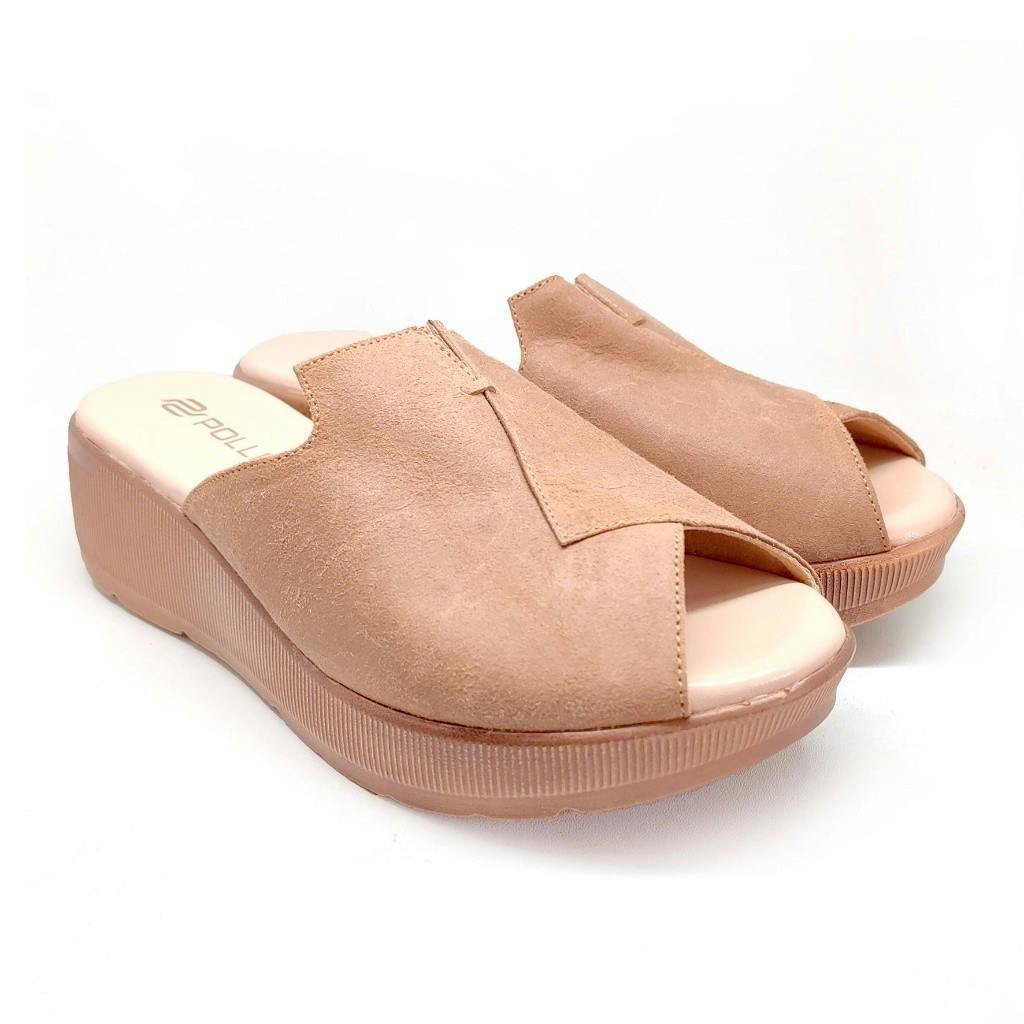 Gambar ke-1 produk POLLUX DAILY WPODQ 23 - SANDAL WEDGES | WEDGES DAILY | WEDGES WANITA BAHAN KULIT