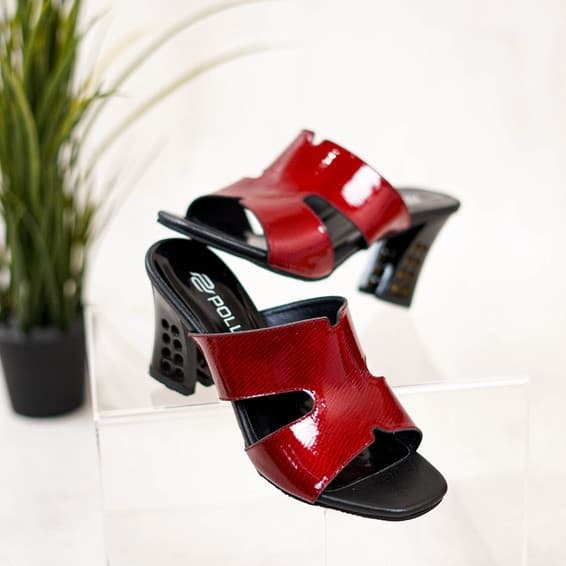 Gambar ke-6 produk Pollux WPOBY 02 Sandal Heels Pollux | High Heels Wanita | Heels Chunky Wanita