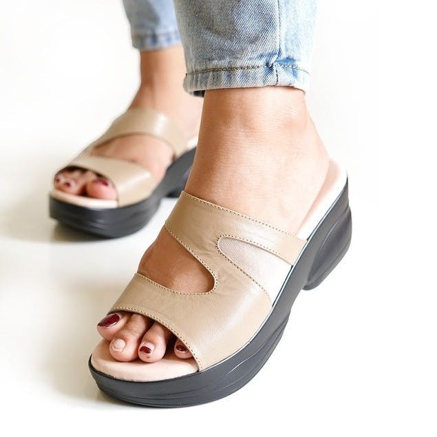 Gambar ke-10 produk POLLUX DAILY WPOCO 38 - SELOP WEDGES | SANDAL WEDGES | WEDGES WANITA BAHAN KULIT