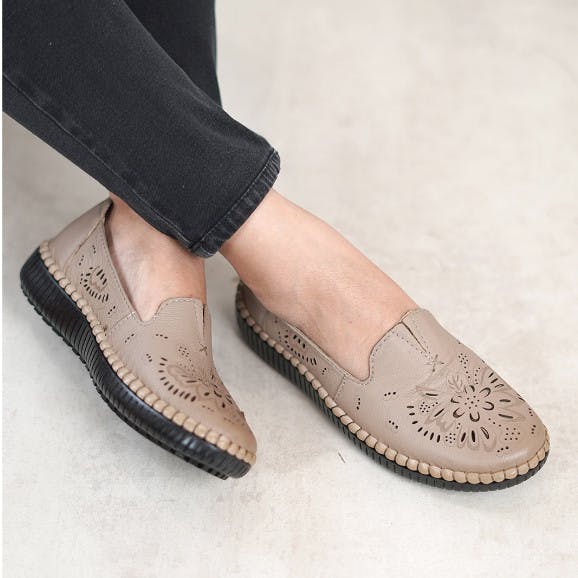 Gambar ke-10 produk POLLUX MONDAY WDQ 2302 - SEPATU FLAT SHOES WANITA BAHAN KULIT