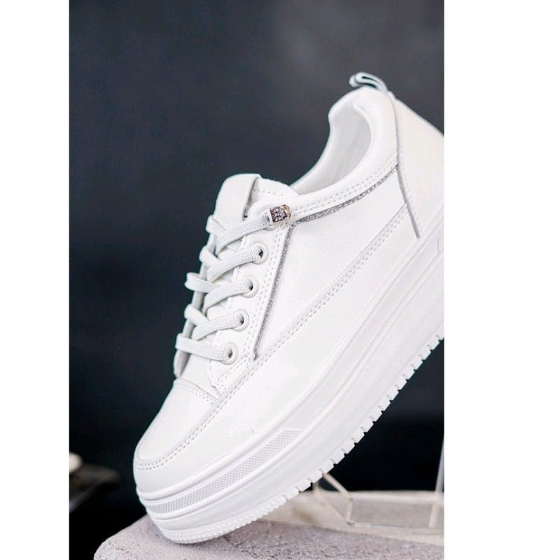 Gambar ke-1 produk POLLUX JINJU WDQ D950 - SNEAKERS PUTIH WANITA | SEPATU SNEAKERS WANITA