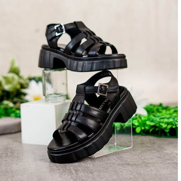 Gambar ke-6 produk POLLUX BOLD WPOJV 05 - SEPATU SANDAL WANITA KEKINIAN | SEPATU SANDAL WANITA HAK SEDANG