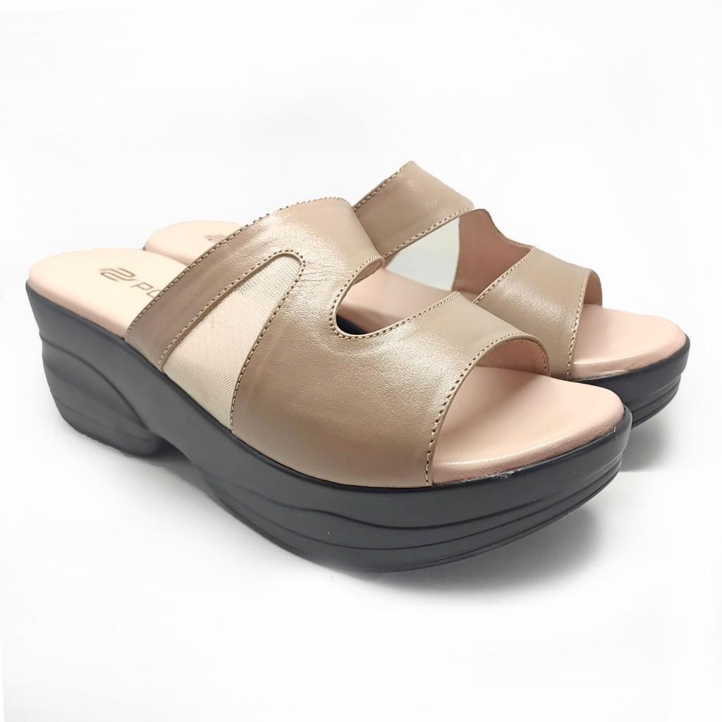 Gambar ke-10 produk POLLUX DAILY WPOCO 38 - SELOP WEDGES | SANDAL WEDGES | WEDGES WANITA BAHAN KULIT