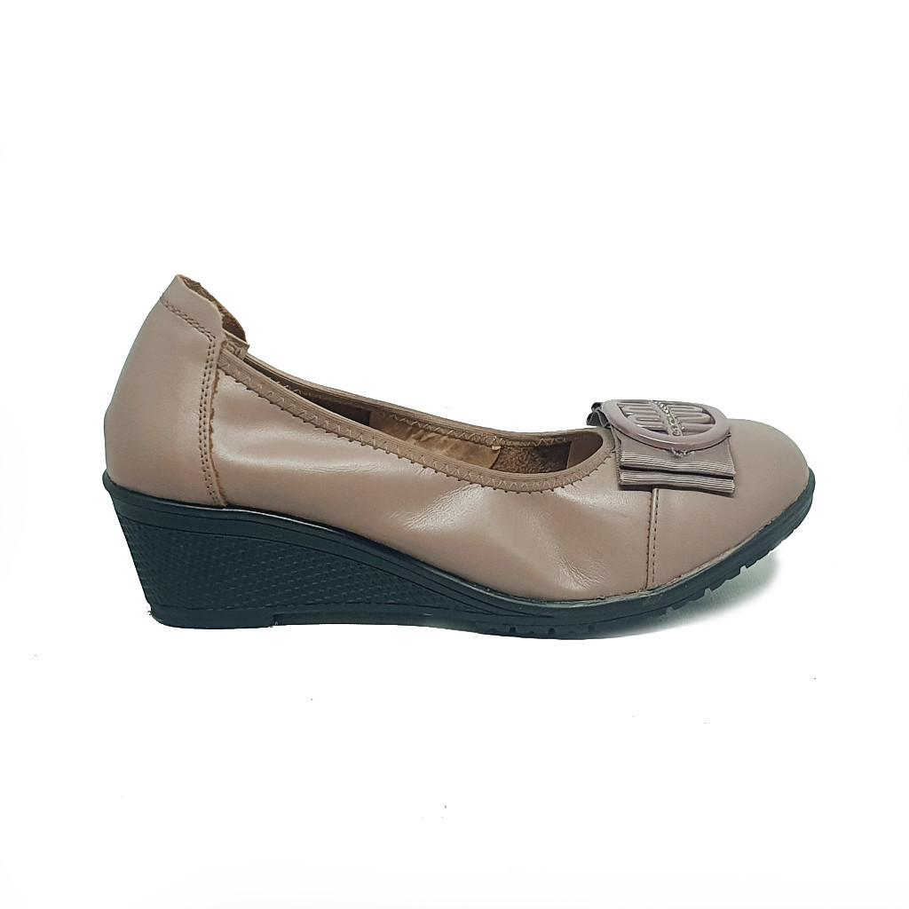 Gambar ke-10 produk Pollux Monday WDQ 308 Sepatu Pantofel Wedges Wanita Kekinian | Sepatu Kerja Wanita Bahan Kulit