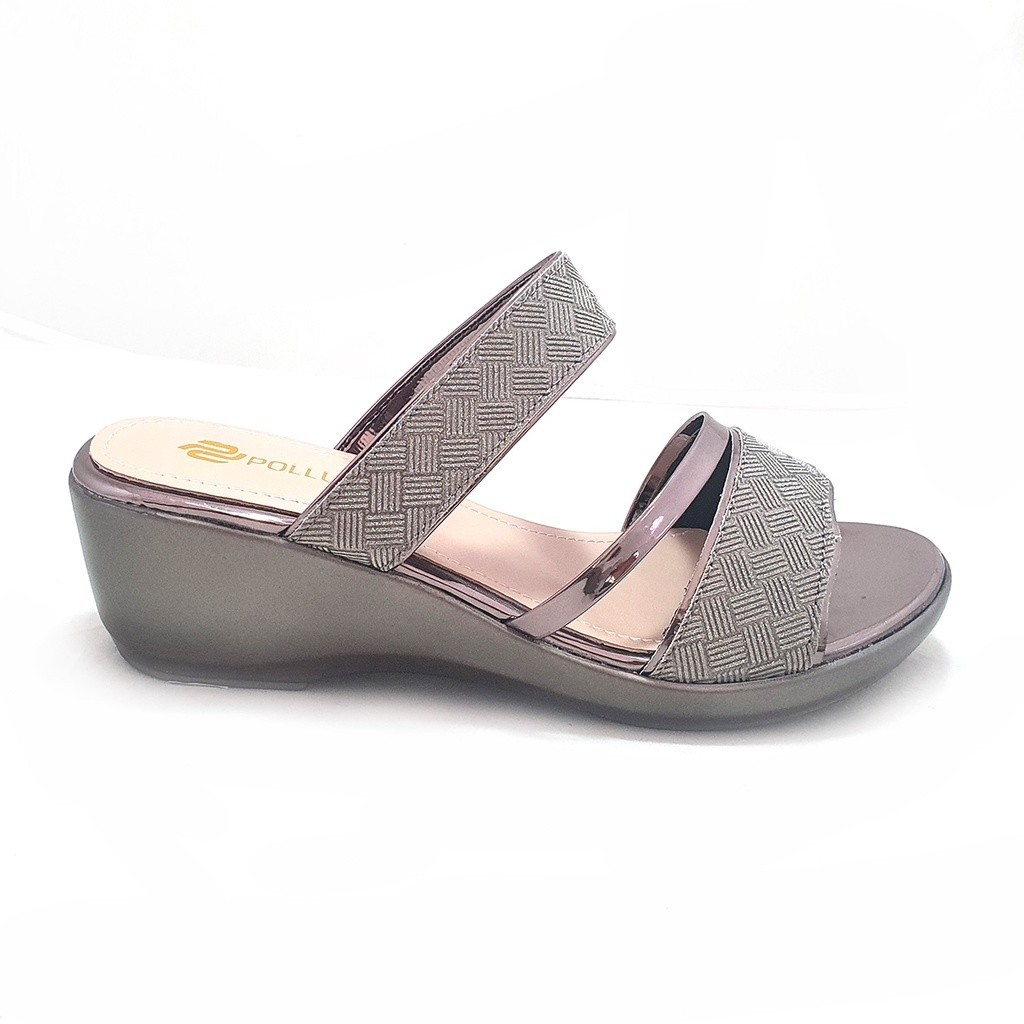 Gambar ke-8 produk Pollux Aurora WDQ 2061 | Wedges Pesta | Selop Wedges | Wedges Wanita