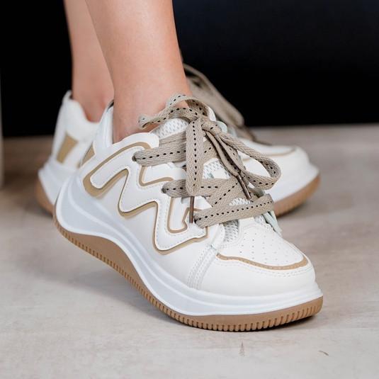 Gambar ke-4 produk POLLUX JINJU WTS 003 - SNEAKERS WEDGES | SNEAKERS WANITA | SEPATU WANITA FASHION