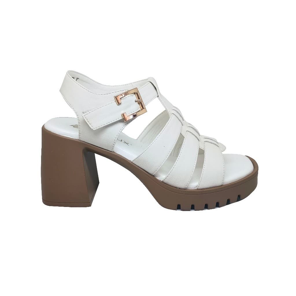 Gambar ke-10 produk Pollux Classic WPOAY 02 - Sepatu Sandal Heels Wanita Berbahan Kulit