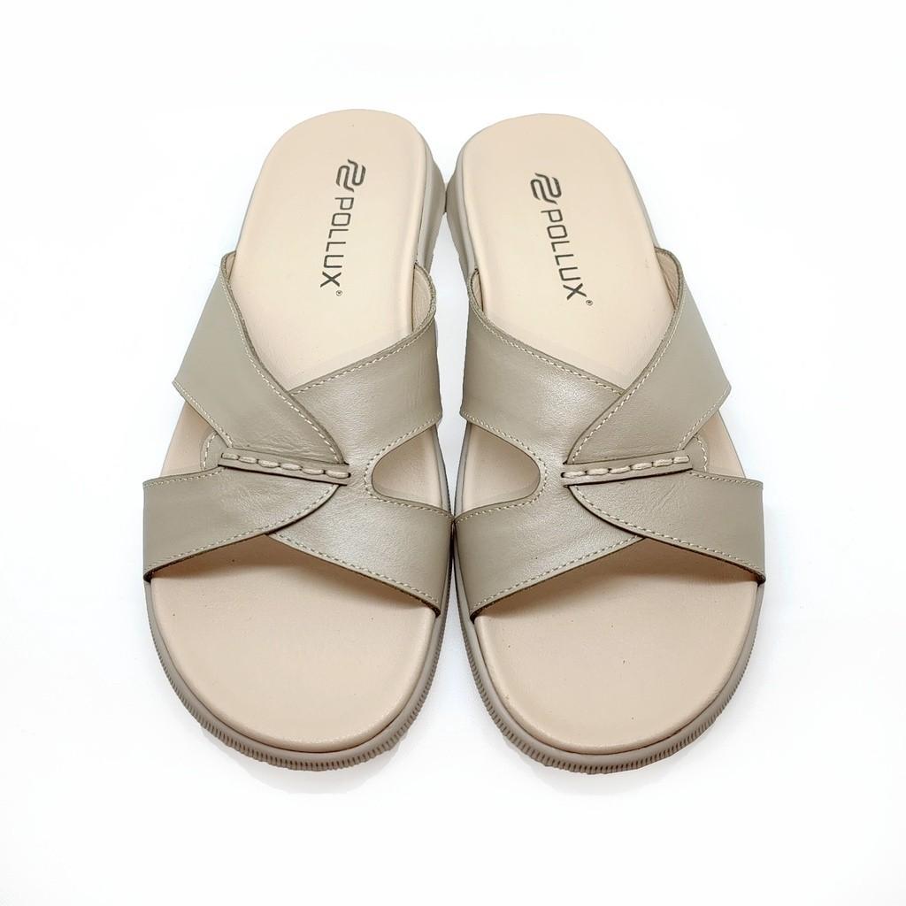 Thumbnail gambar ke-3 produk SANDAL DAILY | SANDAL FLAT | SANDAL KULIT WANITA - POLLUX WPOBT 14