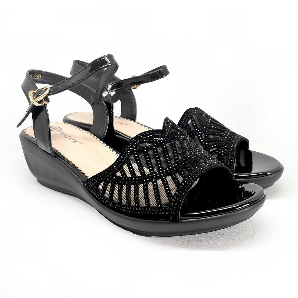 Gambar ke-10 produk POLLUX AURORA | SEPATU SANDAL WEDGES WANITA | SANDAL  WEDGES | WEDGES PESTA - WDQ 5581