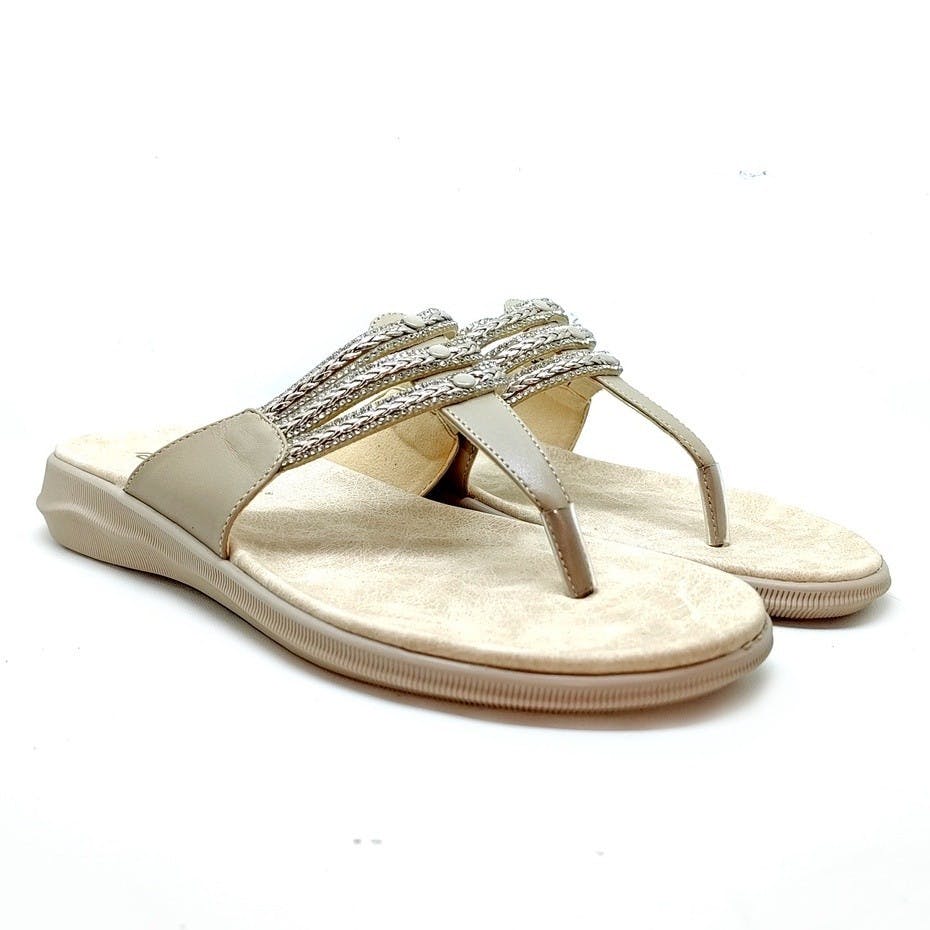 Gambar ke-1 produk SANDAL DAILY | SANDAL FLAT | SANDAL KULIT WANITA - POLLUX WPOBT 21