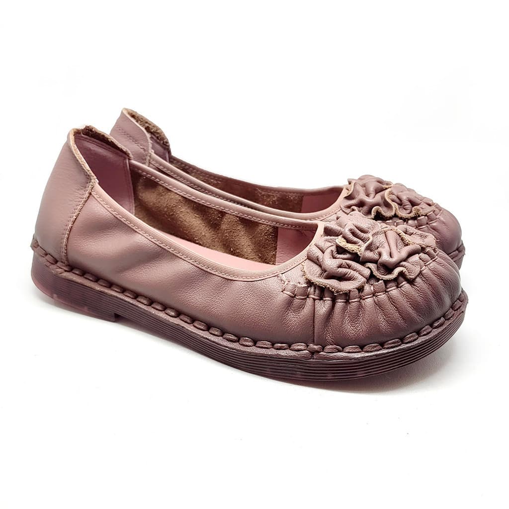 Gambar ke-10 produk Pollux Monday WDQ 2136 - Flat Shoes | Sepatu Flat Wanita Bahan Kulit Asli