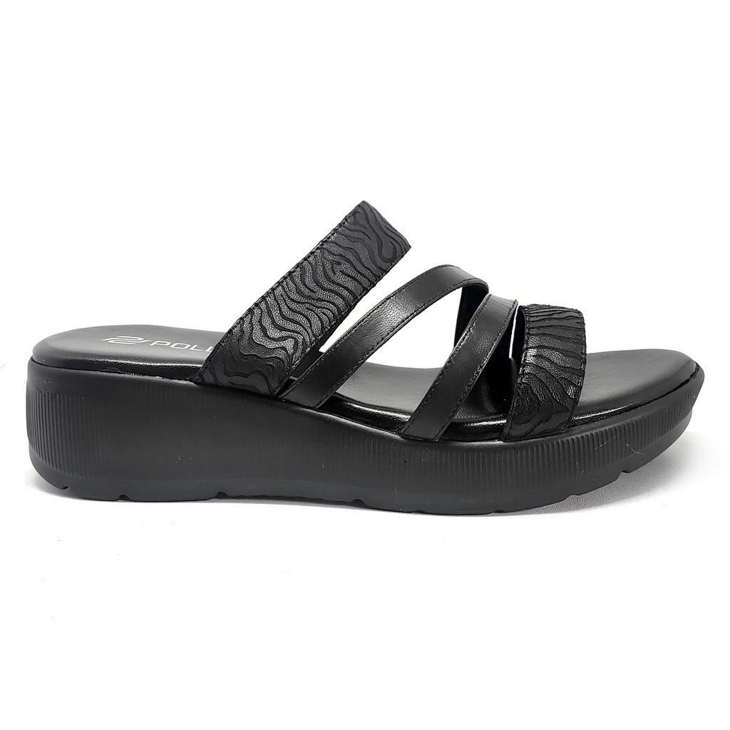 Gambar ke-10 produk POLLUX DAILY WPODQ 28 - SANDAL WEDGES | WEDGES SELOP | WEDGES WANITA BAHAN KULIT