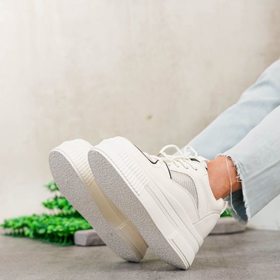 Gambar ke-6 produk SNEAKERS WEDGES | SNEAKERS WANITA | SEPATU WANITA FASHION  - POLLUX WDQ 7732