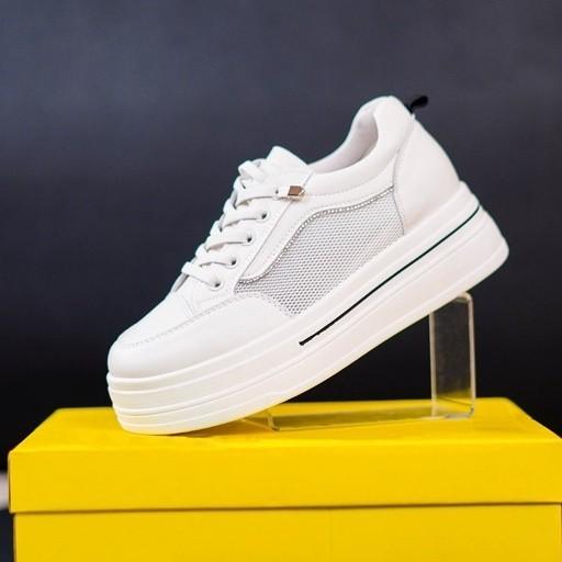 Gambar ke-6 produk POLLUX JINJU WDQ 861 - SEPATU SNEAKERS WANITA PUTIH KEKINIAN