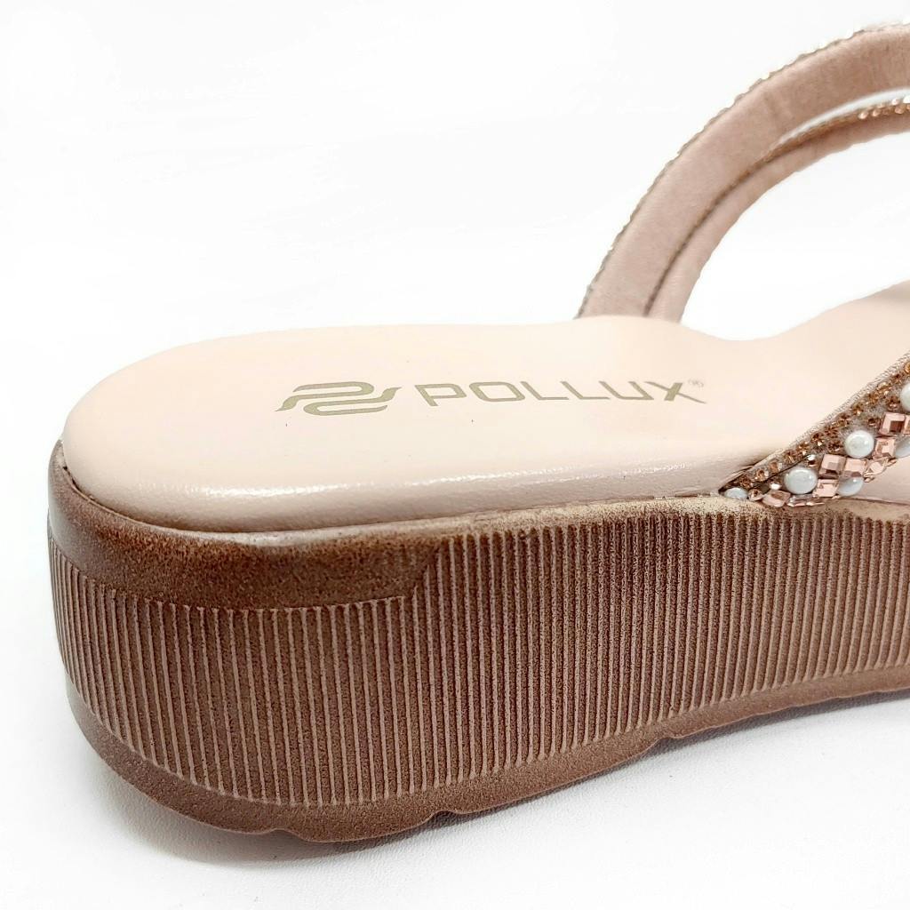 Gambar ke-10 produk POLLUX DAILY WPODQ 29 - SANDAL WEDGES | WEDGES PESTA | WEDGES WANITA BAHAN KULIT