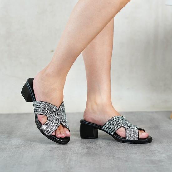 Gambar ke-8 produk POLLUX SIMPLICITY WPOER 22 - HIGH HEELS WANITA CHUNKY  | HIGH HEELS PERMATA KEKINIAN