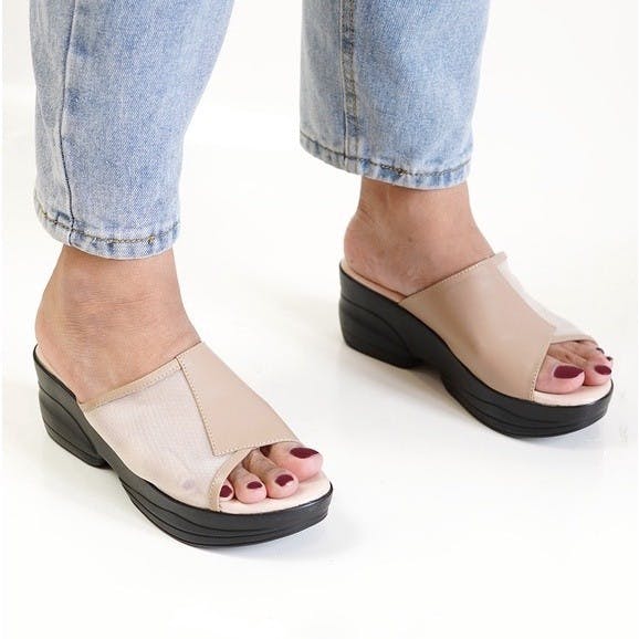 Gambar ke-10 produk POLLUX DAILY WPOCO 31 | SELOP WEDGES | SANDAL WEDGES | WEDGES WANITA BAHAN KULIT