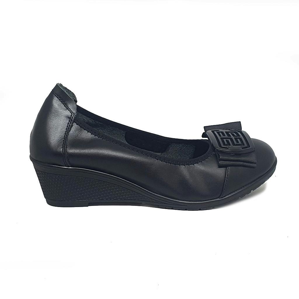 Gambar ke-1 produk POLLUX MONDAY | FANTOFEL WEDGES | SEPATU WEDGES KULIT - POLLUX WDQ 3082