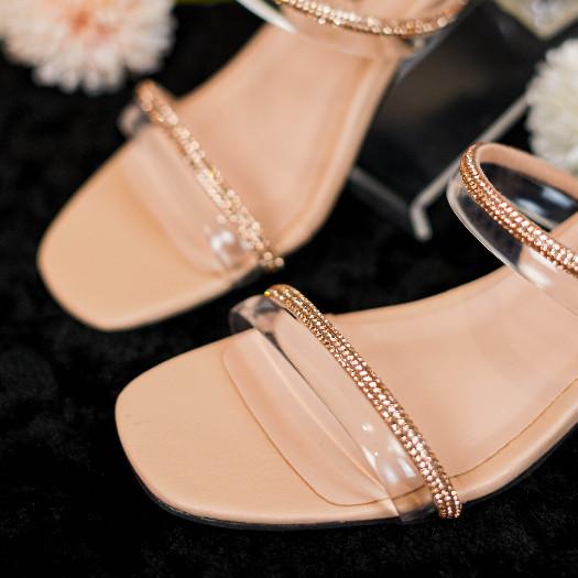 Gambar ke-1 produk POLLUX SIMPLICITY WPOBS 08 - CLEAR HEELS | HEELS TRANSPARAN | SEPATU HEELS WANITA | HEELS CASUAL 5CM