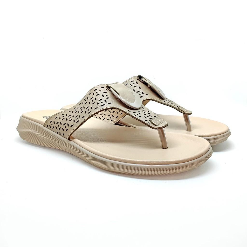 Gambar ke-1 produk SANDAL DAILY | SANDAL FLAT | SANDAL KULIT WANITA - POLLUX WPOBT 20