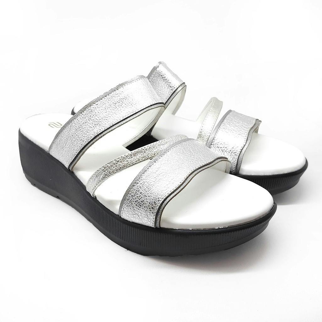 Gambar ke-10 produk POLLUX DAILY  WPODQ 25 - SANDAL WEDGES WANITA BAHAN KULIT