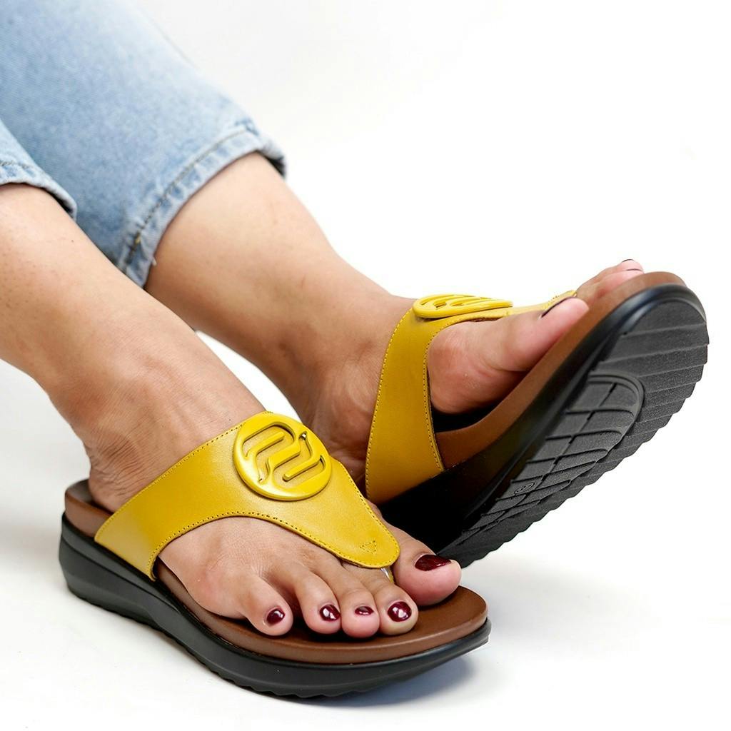 Gambar ke-9 produk SANDAL WEDGES | SANDAL DAILY | SANDAL KULIT WANITA - POLLUX WPOCZ 25