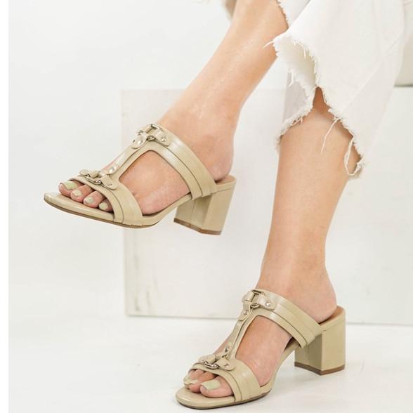 Gambar produk Mecer WCS My24 - Sandal Heels Wanita | Heels Wanita Kekinian | Heels Chunky