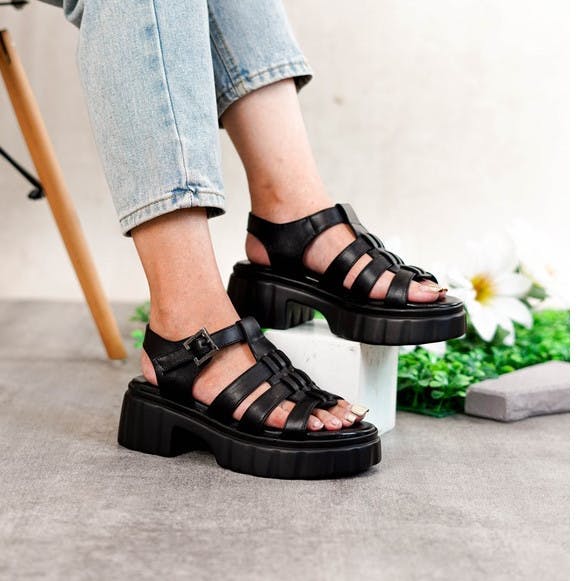 Gambar ke-6 produk POLLUX BOLD WPOJV 05 - SEPATU SANDAL WANITA KEKINIAN | SEPATU SANDAL WANITA HAK SEDANG