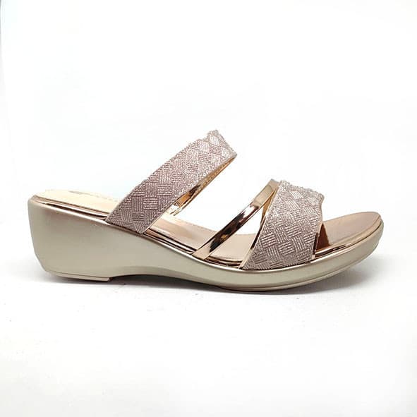 Thumbnail gambar ke-8 produk Pollux Aurora WDQ 2061 | Wedges Pesta | Selop Wedges | Wedges Wanita