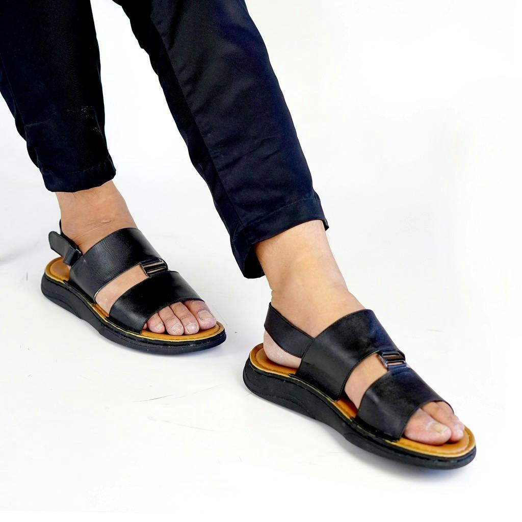 Gambar ke-1 produk SEPATU SANDAL PRIA | SANDAL KULIT | SANDAL PRIA - POLLUX PPOCX 06