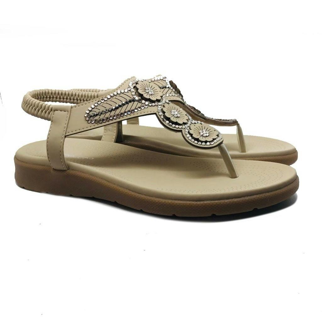 Gambar ke-9 produk SEPATU SANDAL WANITA | SANDAL FLAT | SANDAL WEDGES WANITA - MECER WQH 8325