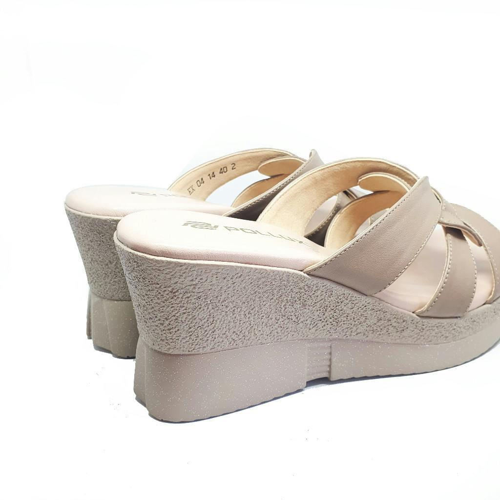 Gambar ke-9 produk SANDAL WEDGES | WEDGES SLIP ON WANITA - POLLUX WPOKX 04