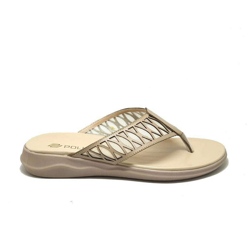 Gambar ke-1 produk SANDAL DAILY | SANDAL FLAT | SANDAL KULIT WANITA - POLLUX WPOBT 03