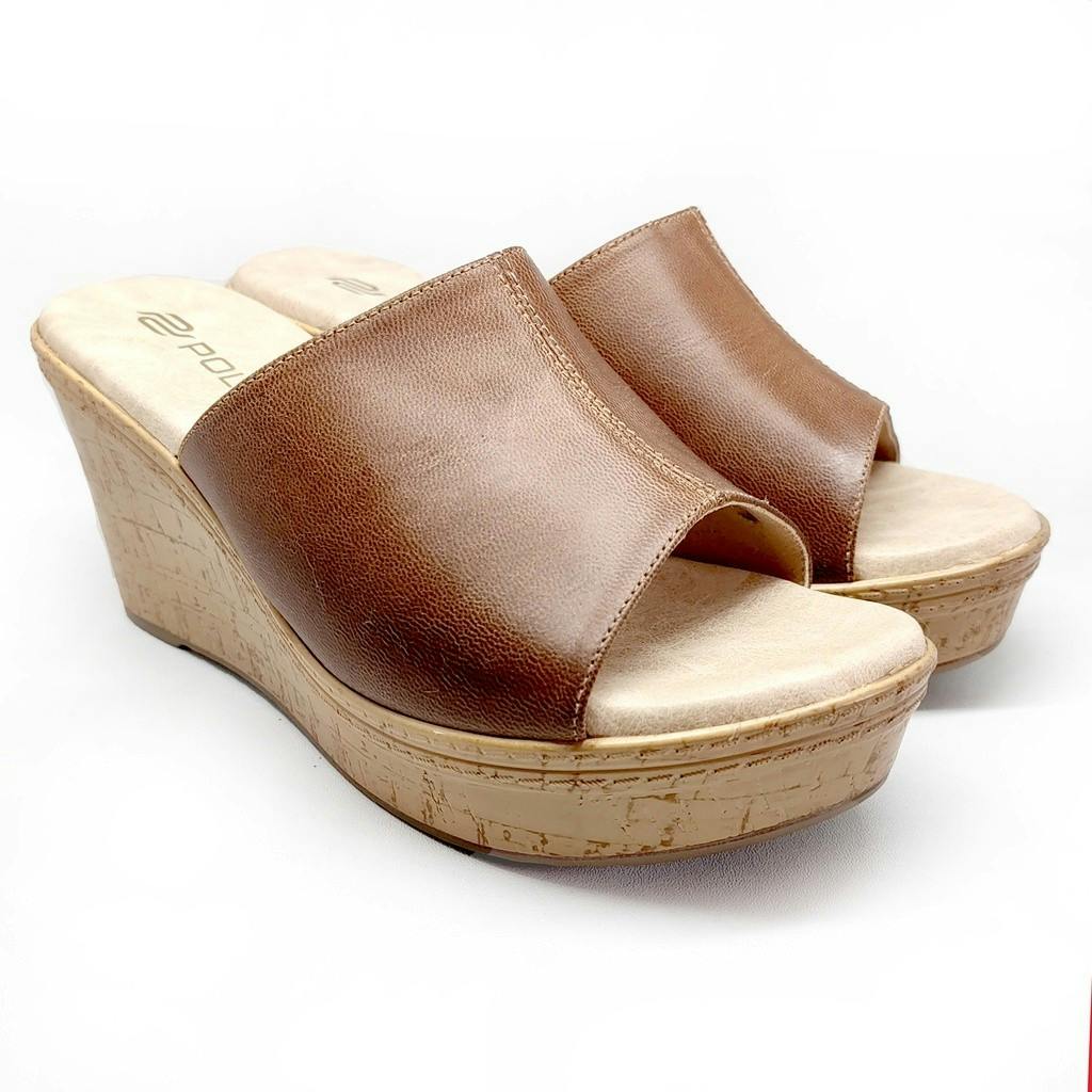 Gambar ke-1 produk POLLUX TERRA EK GABUS WPOKT 16 - SANDAL WEDGES | SELOP WEDGES | WEDGES WANITA BAHAN KULIT