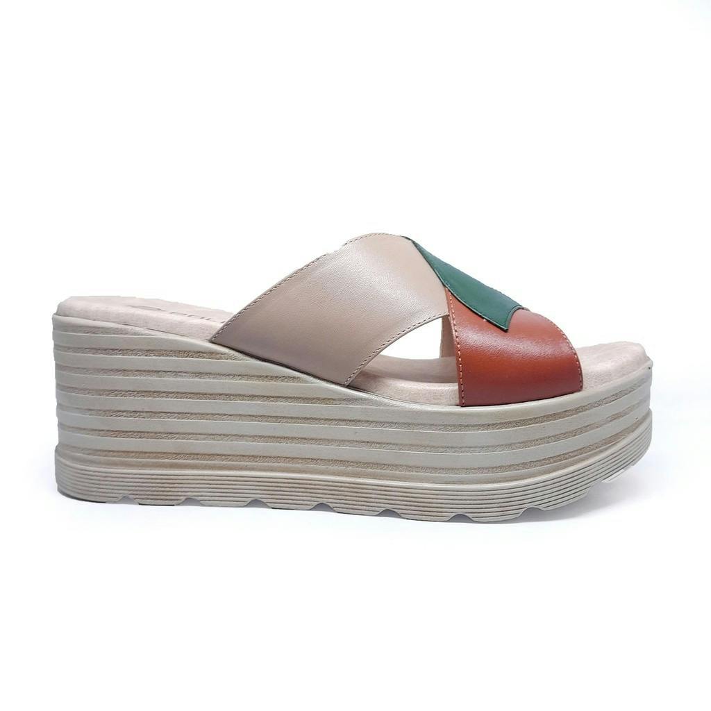 Gambar ke-10 produk POLLUX TERRA PINUS WPOGO 16 - SANDAL WEDGES WANITA | SELOP WEDGES | WEDGES HAK TINGGI