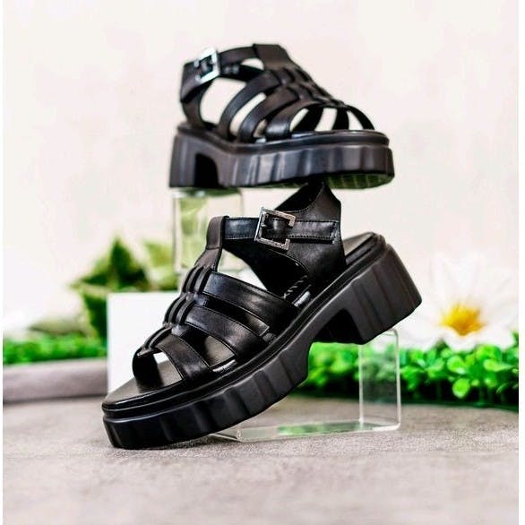 Gambar ke-6 produk POLLUX BOLD WPOJV 05 - SEPATU SANDAL WANITA KEKINIAN | SEPATU SANDAL WANITA HAK SEDANG