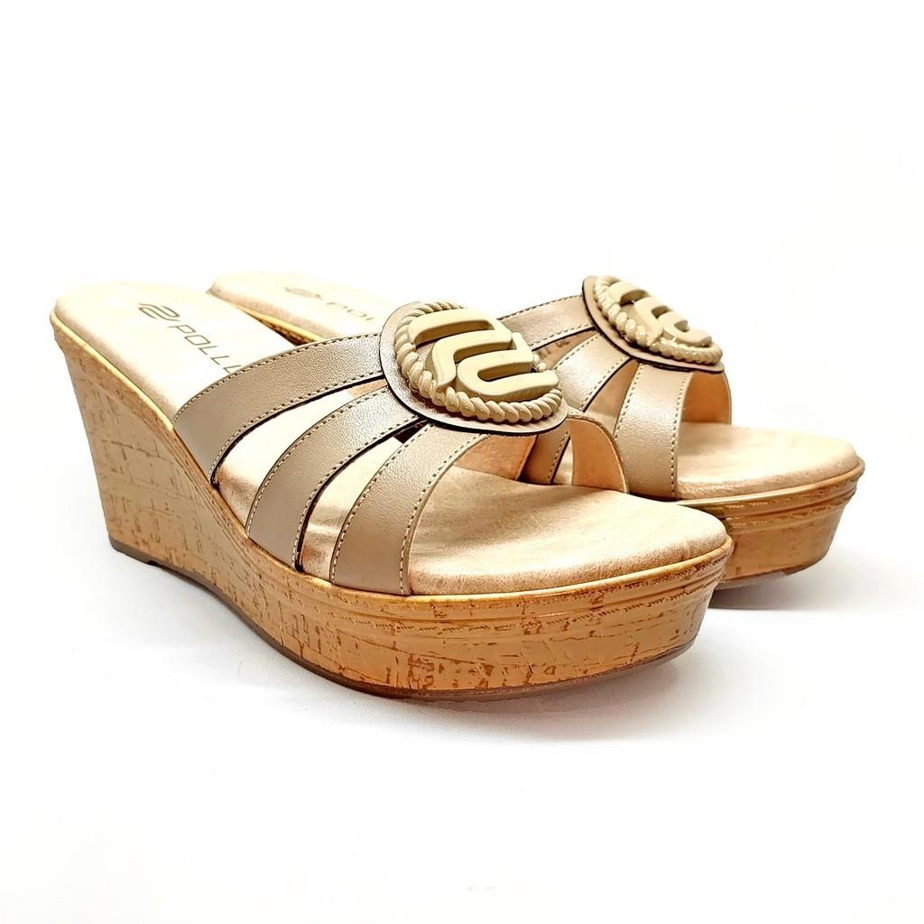 Thumbnail gambar ke-4 produk POLLUX TERRA EK GABUS WPOKT 02 -SANDAL WEDGES WANITA