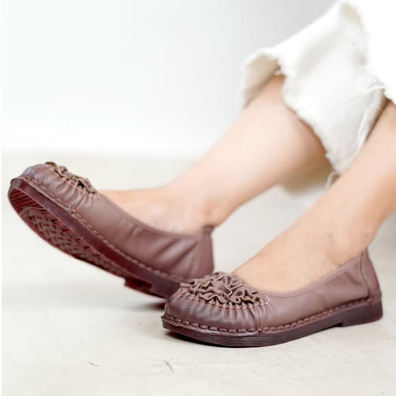 Gambar ke-10 produk Pollux Monday WDQ 2136 - Flat Shoes | Sepatu Flat Wanita Bahan Kulit Asli