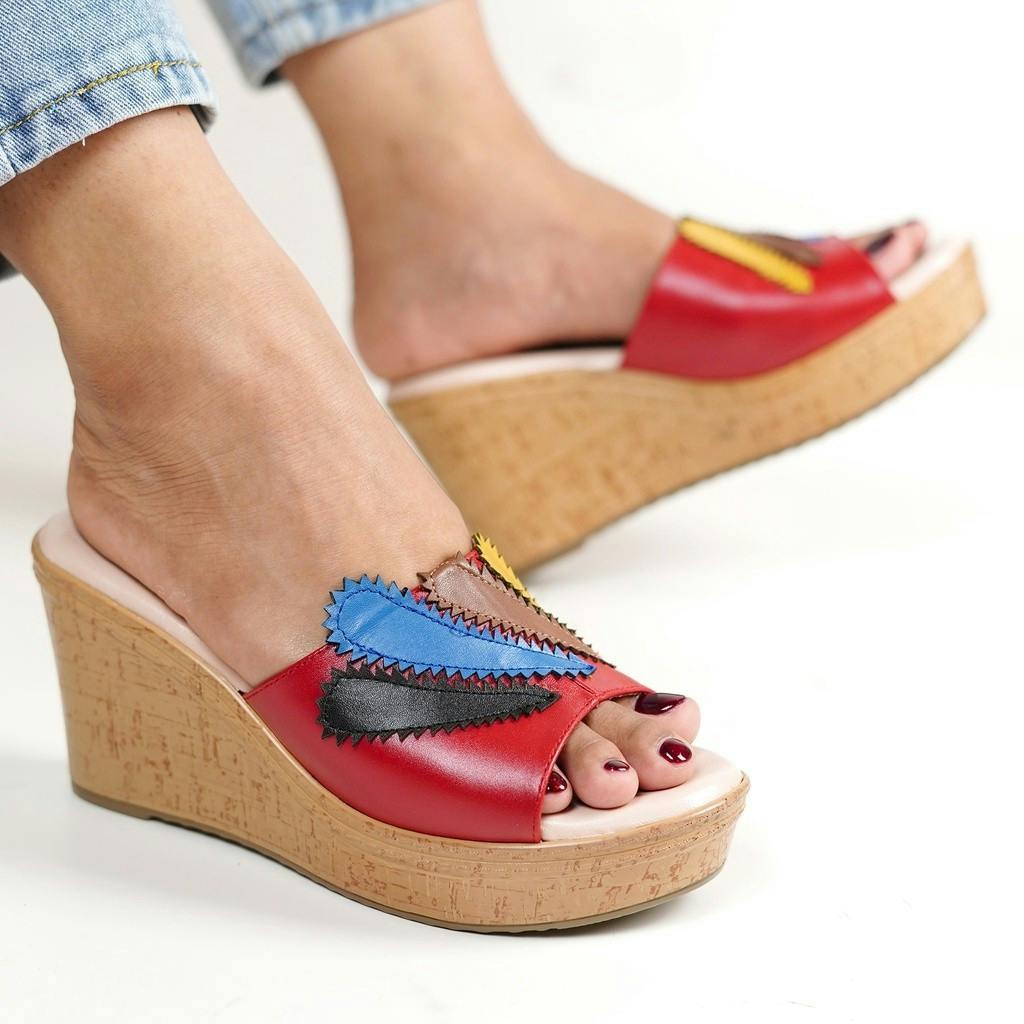 Thumbnail gambar ke-1 produk POLLUX TERRA EK GABUS WPOKT 09 - SANDAL WEDGES | SELOP WEDGES | SEPATU WEDGES WANITA