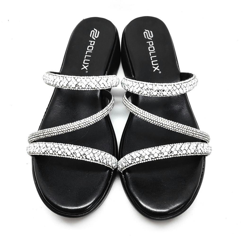 Gambar ke-10 produk POLLUX DAILY WPODQ 29 - SANDAL WEDGES | WEDGES PESTA | WEDGES WANITA BAHAN KULIT