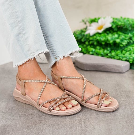 Thumbnail gambar ke-3 produk SEPATU SANDAL WANITA | SANDAL FLAT | SANDAL WANITA DAILY - POLLUX WPOBT 41