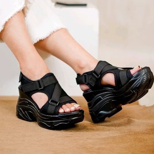 Gambar ke-9 produk Pollux Bold - WPOBQ 20 | Sepatu Sandal Wanita | Sandal Wanita Kulit | Sepatu Sandal Wedges Wanita