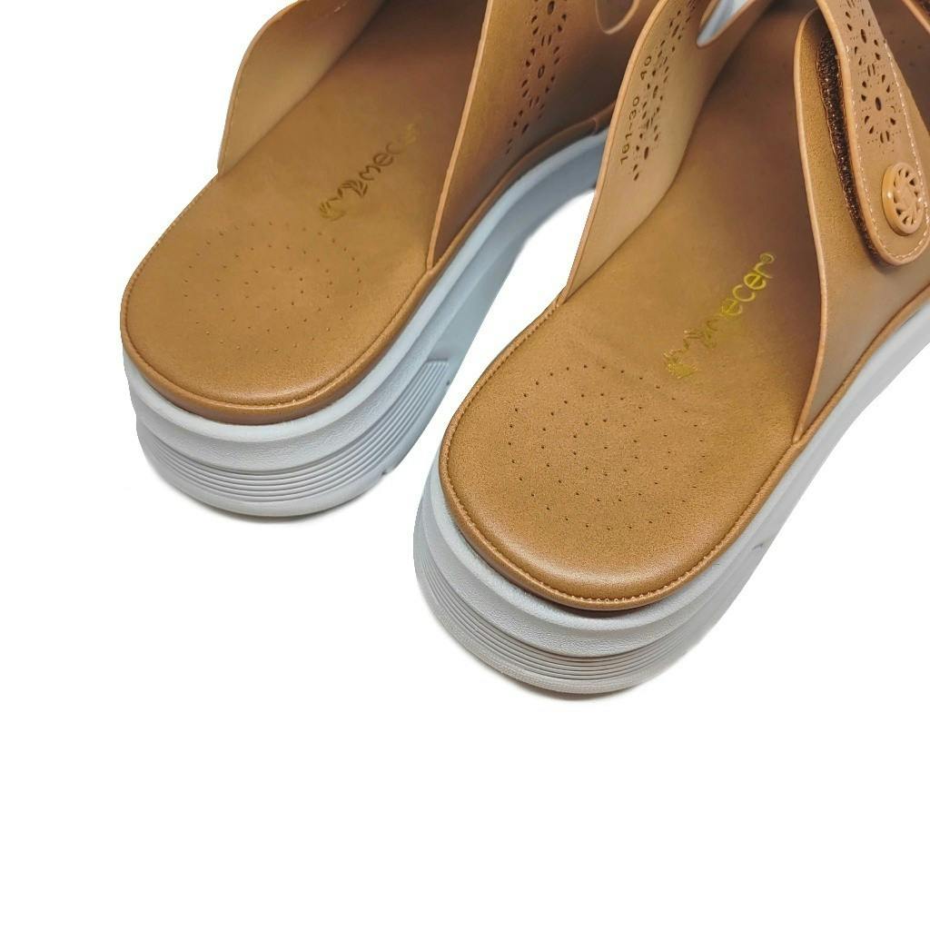 Gambar ke-1 produk SANDAL FLAT  | SANDAL DAILY | SANDAL SLIP ON WANITA  - MECER WTX 6130